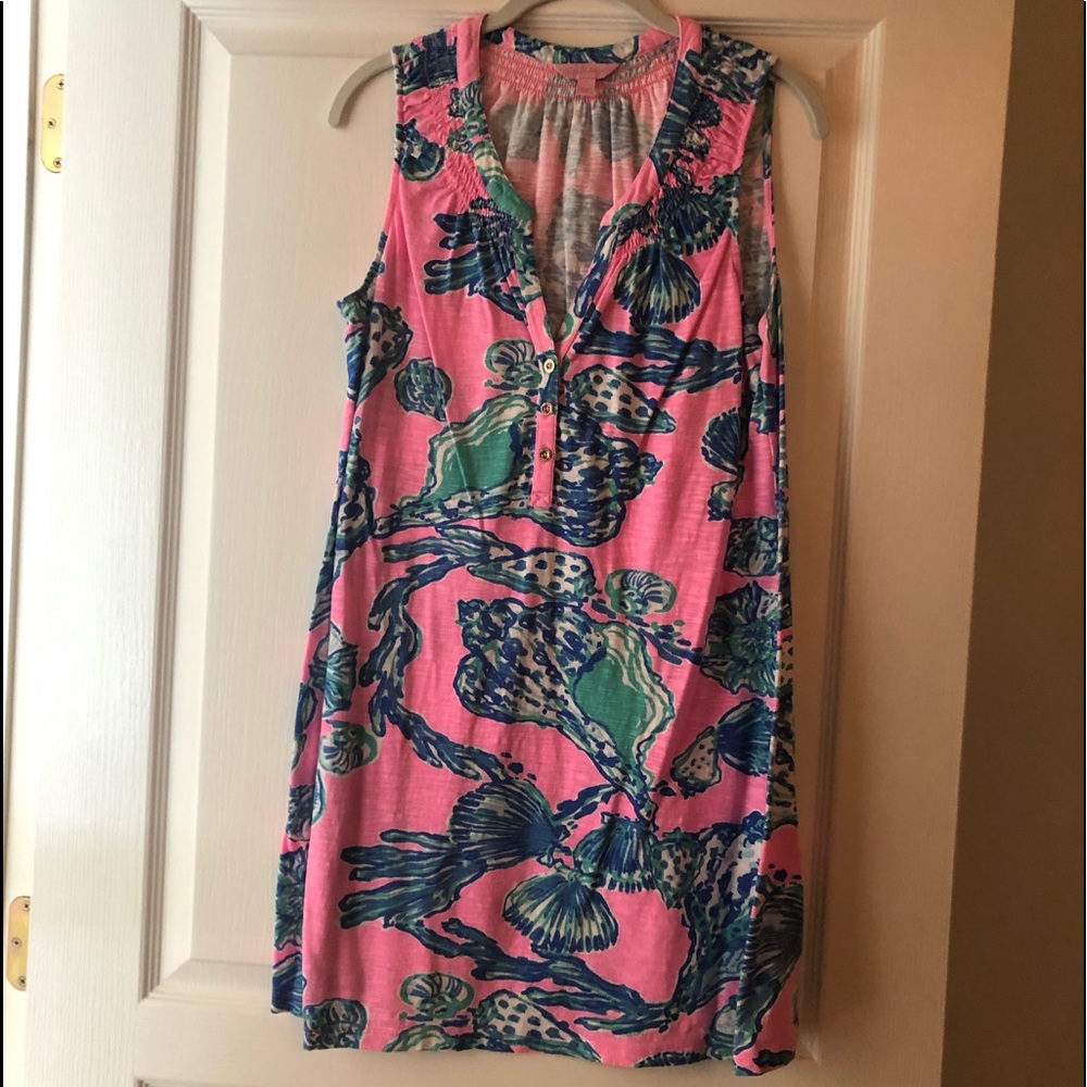 Lilly Pulitzer T-shirt shift dress